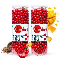 Shadani Chatpat Goli | (Pack Of 2) Spicy & Tangy Digestive Candy | Dry Mango Flavor | Sweet & Sour Chatpati Goli | 230gm