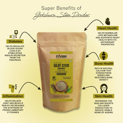 Iyush Herbal Ayurveda Giloy Powder, For Immunity Booster & Healthy Metabolism, 100% Forest Variety Herbs, 100 Organic, 100% Pure, Natural | 900gm 1.9lbs