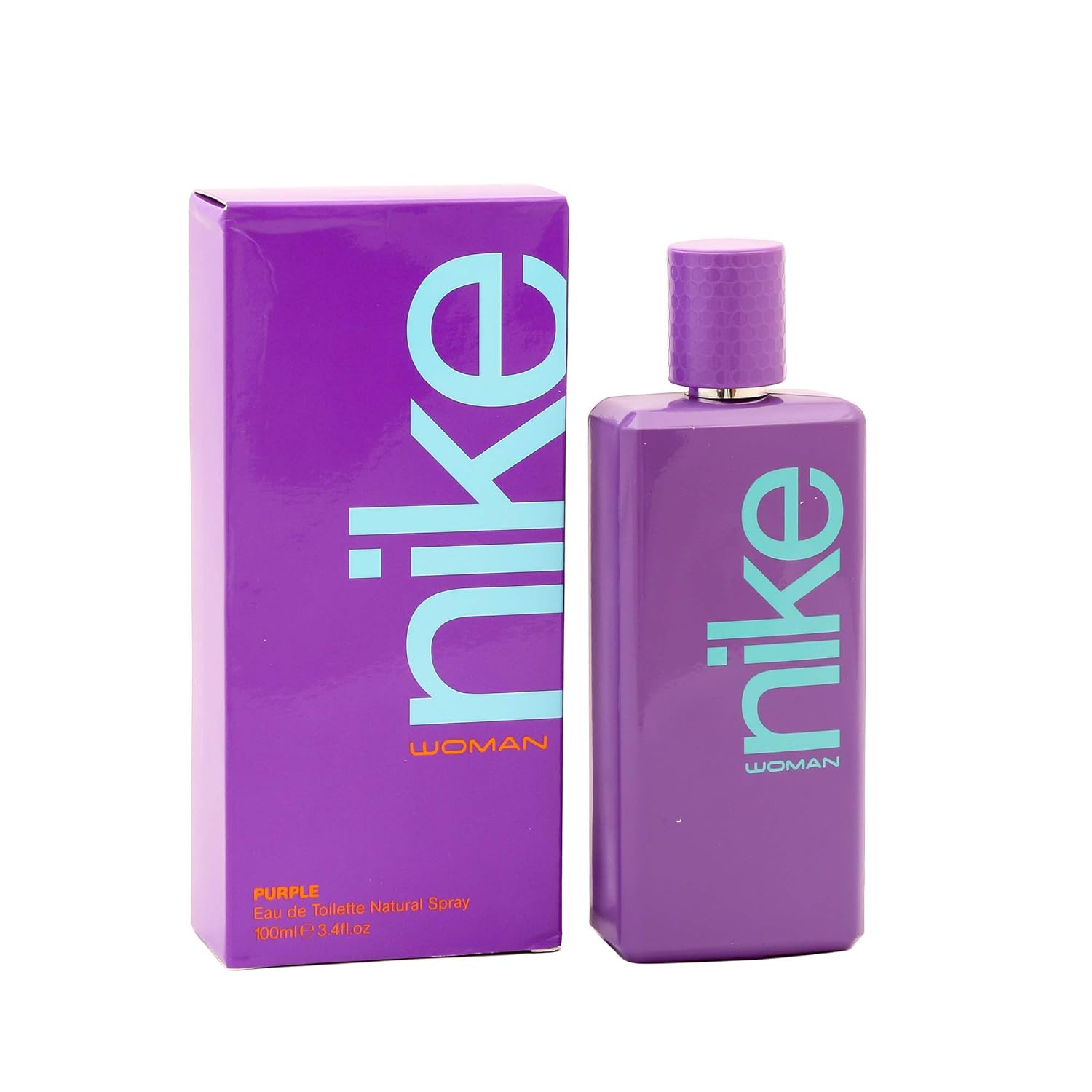 Nike Women Purple Eau De Toilette 100ml 3.4 Fl.oz. | Perfect Use For Dailywear & Partywear | Long Lasting Fragrance Nike Women Purple Eau De Toilette 100ml 3.4 Fl.oz. | Perfect Use For Dailywear & Partywear | Long Lasting Fragrance