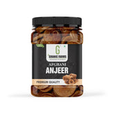 Premium Dried Afghani Anjeer By Granic Farms 1kg, | Dried Figs Anjeer Rich Source Of Fibre Calcium & Iron | Low In Calories & Fat Free | Non-gmo Dried Figs Jar Pack | 35.2 Ounce
