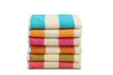 Akin Cotton Hand Towel 900 Gsm (Multicolor) - 6 Pcs
