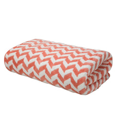 Khillayox Microfiber Hudson Large Size Bath Towel 400 Gsm (Pink)