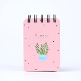 Spiral Pocket Notebook Cute Mini Notepad, Handy Notebook For School, Office (Peace) 1pc