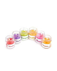 PARAFFIN WAX FRAGRANCE JAR CANDLE SET OF 6 | FRAGRANCE CANDLES FOR HOME