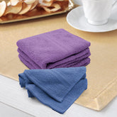 Sassoon Anatolia 6 Piece Cotton Face Towel 500 Gsm (Heaven & Purple)
