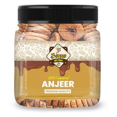 100% Natural Dried Afghani Anjeer By Om Banna Dry Fruits 1kg, Jar Pack | Dried Figs Rich Source Of Fibre Calcium & Iron | Low In Calories Fat Free | 35.2 Ounce