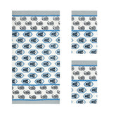 Mafatlal Madhuban Premium Waffle Cotton 1 Bath & 2 Hand Towel 700 Gsm | Hand Printed Lightweight, Quick Dry Towel (Marina) - 3 Pcs