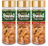Panjon Swad Meetha Amla Mukhwas 345gm, (115gm *3) | Jar Pack