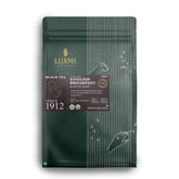 Luxmi Estates English Breakfast Black Tea Blend - 250gm Tin, 8.8 Ounce | USDA Organic Certified Tea - Darjeeling & Assam Tea | Smooth, Flavorful, Robust, Caffeinated Black Tea