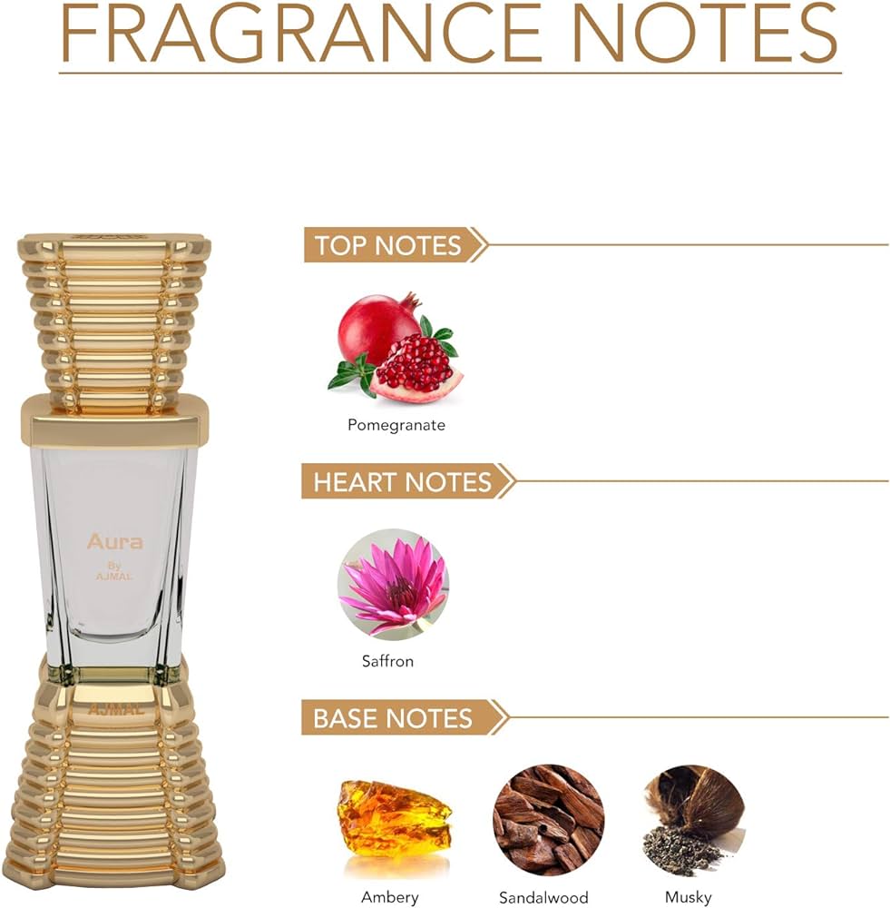 Ajmal Aura Concentrated Perfume Oil Floral Fruity Alcohol-free Attar 10ml 0.3 Fl.oz. & Tempest Concentrated Perfume Oil Floral Alcohol-free Attar 12ml 0.4 Fl.oz. For Unisex Ajmal Aura Concentrated Perfume Oil Floral Fruity Alcohol-free Attar 10ml 0.3 Fl.oz. & Tempest Concentrated Perfume Oil Floral Alcohol-free Attar 12ml 0.4 Fl.oz. For Unisex