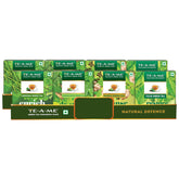 TE-A-ME Green Tea Suraksha Pack - 2 Boxes X 40 Tea Bags | Moringa+ Ashwagandha+ Kadha+ Tulsi Green Tea - Detox Green Tea & Slimming