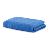 Welspun 100% Cotton Quik Dry Bath Towel 380 Gsm | High Absorbency Super Soft, Fast Drying Bath Towels | Large Size Bath Towel For Men & Women (Dark Blue)
