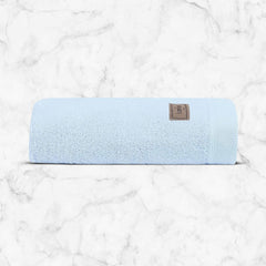 Spread Spain Bamboo Hand Towel 360 Gsm | Ultra Soft Absorbent & Quick Dry Towel For Daily Use, Gym, Pool, Travel, Sports & Yoga (Sky Blue)
