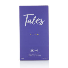 Skinn By Titan Tales Oslo Eau De Parfum For Men's 100ml 3.4 Fl.oz. | Long Lasting Fragrance