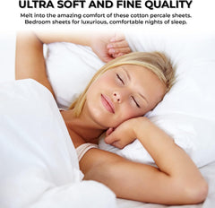 Pure Microfiber Double Bed Bedsheet King-size With 2 Pillow Covers - 90 X 95 Inches, Light Grey | 300 Thread Count Bedsheet For King Size Bedsheet