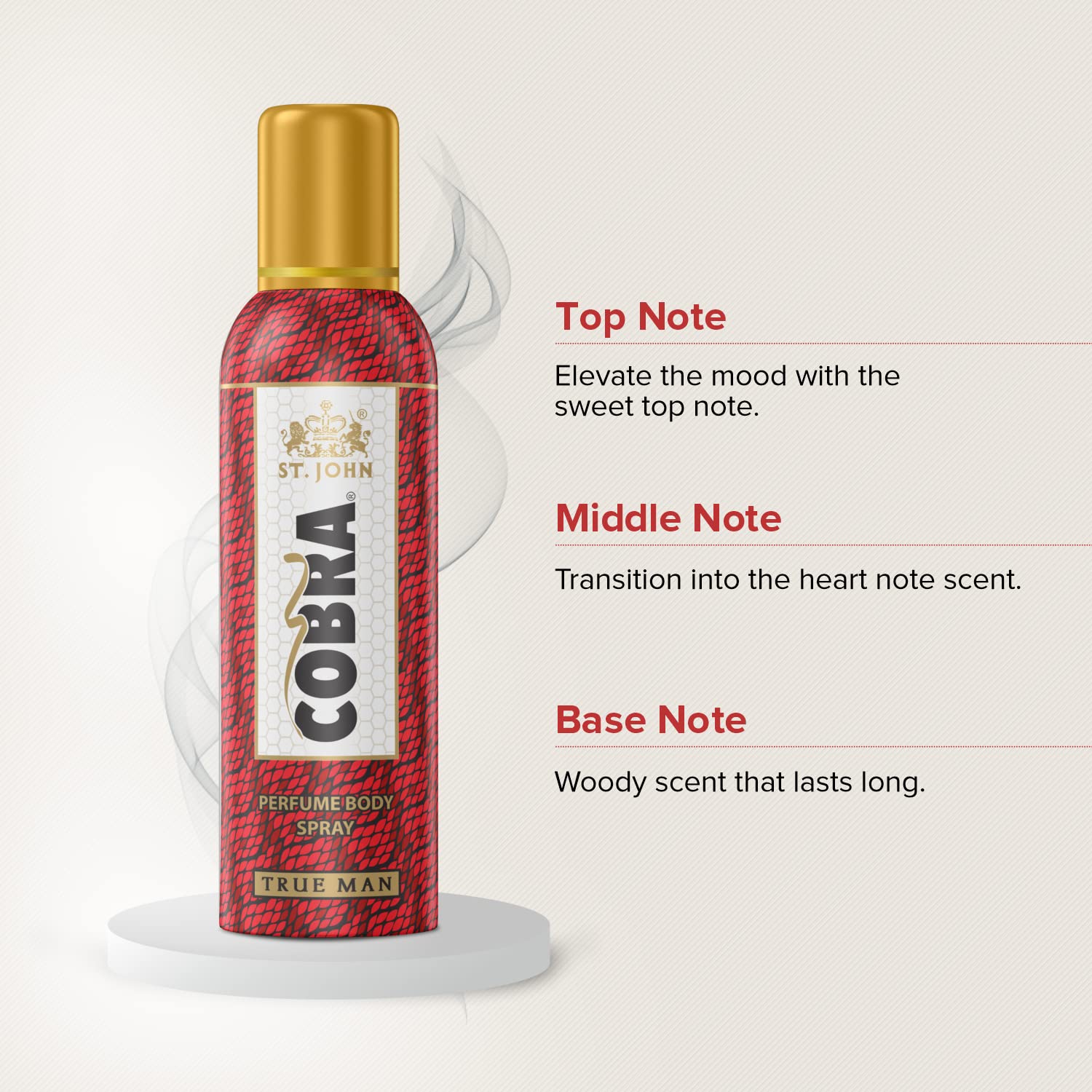 St. John Cobra Real Man + Real Man & True Man Perfume Body Spray 300ml 10.1 Fl.oz. Pack Of 3 | Perfect Gift Set For Husband St. John Cobra Real Man + Real Man & True Man Perfume Body Spray 300ml 10.1 Fl.oz. Pack Of 3 | Perfect Gift Set For Husband