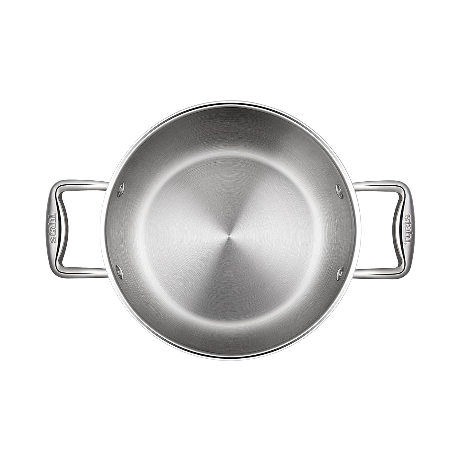 Artisan Triply Stainless Steel Sauce Pot Or Casserole With Lid | Induction Biryani Handi - 7.2 Liters, 28cm Artisan Triply Stainless Steel Sauce Pot Or Casserole With Lid | Induction Biryani Handi - 7.2 Liters, 28cm