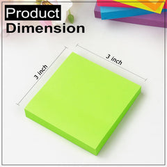 Multicolor Sticky Notes 400 Sheets Strong Adhesive, Self-Stick | Ideal For Notes, Organization