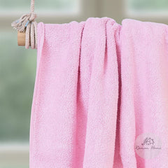 Roman Home Cotton Soft Bath Towel 500 Gsm (Pink)