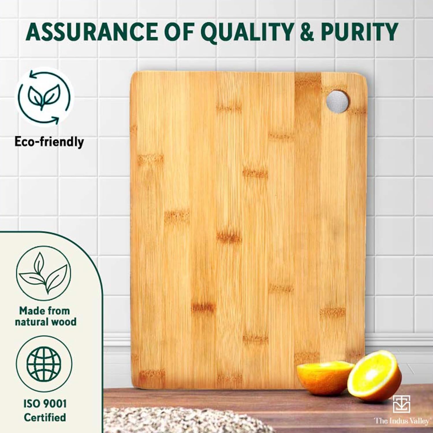 Bamboo Wood Chopping & Cutting Board For Chopping Vegetables, Fruits, Meat, Serving Platter, Small 28 Cms, 0.35 Kg - Bamboo Wood Rectangle Chopping Board Bamboo Wood Chopping & Cutting Board For Chopping Vegetables, Fruits, Meat, Serving Platter, Small 28 Cms, 0.35 Kg - Bamboo Wood Rectangle Chopping Board