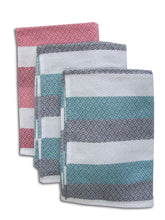 Athom Trendz Living Cotton Bath Towel 600 Gsm | Lightweight, Soft & Absorbent, Quick-Drying, Skin-Friendly, Luxury Quality, Durable Towel - Pack Of 3 (Multi27)