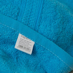 Fezora 100% Cotton Bath Towel 450 Gsm | Ultra Soft, Quick Dry, High Absorbency, Skin-Friendly Large Size Bath Towel (Light Blue)