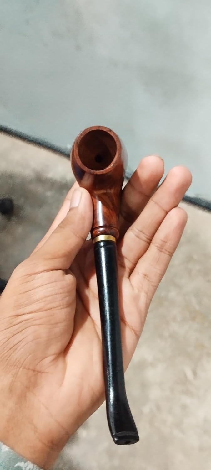 Royal Swag Tobacco & Nicotine Free Smoking Mixture Powder With 100% Natural Herbal Smoking Blend Of Clove 1 Pack - 100gm With Wooden Pipe Royal Swag Tobacco & Nicotine Free Smoking Mixture Powder With 100% Natural Herbal Smoking Blend Of Clove 1 Pack - 100gm With Wooden Pipe