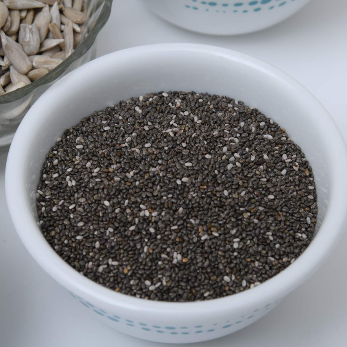 Herbanuts Chia Seeds, For Weight Loss, Organic With Omega 3, Raw Chia Seeds, High In Calcium, Magnesium, Phosphorus & Rich In Omega 3 | 250gm 0.5lbs Herbanuts Chia Seeds, For Weight Loss, Organic With Omega 3, Raw Chia Seeds, High In Calcium, Magnesium, Phosphorus & Rich In Omega 3 | 250gm 0.5lbs