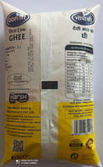 100% Natural Desi Cow Ghee By Gopi Shri | Highly Nutritious & Healthy Desi Ghee Good For Sweets | (1 Litre) 33.8 Ounce | Pouch Pack