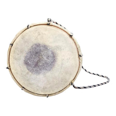 Kids Dhol Or Dholak With 2 Sticks - Multicolor | Perfectly Symmetric Round Dholak - Dholak For Festival, Wedding, Satsang | Punjabi Dhol Drum, Housewarming Gifts