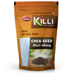 Killi Chia Seed, Plant Based Omega-3 Fatty Acids Called Ala (Alpha - Linolenic Acid) | 200gm 0.4lbs