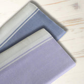 Aero Weav Ultra Lightweight Bamboo Bath Towel 200gsm | Compact, Portable & Less Than Skin-Friendly & Eco-Friendly Travel Towel (British Lavender & Lavender Lily)- Pack Of 2