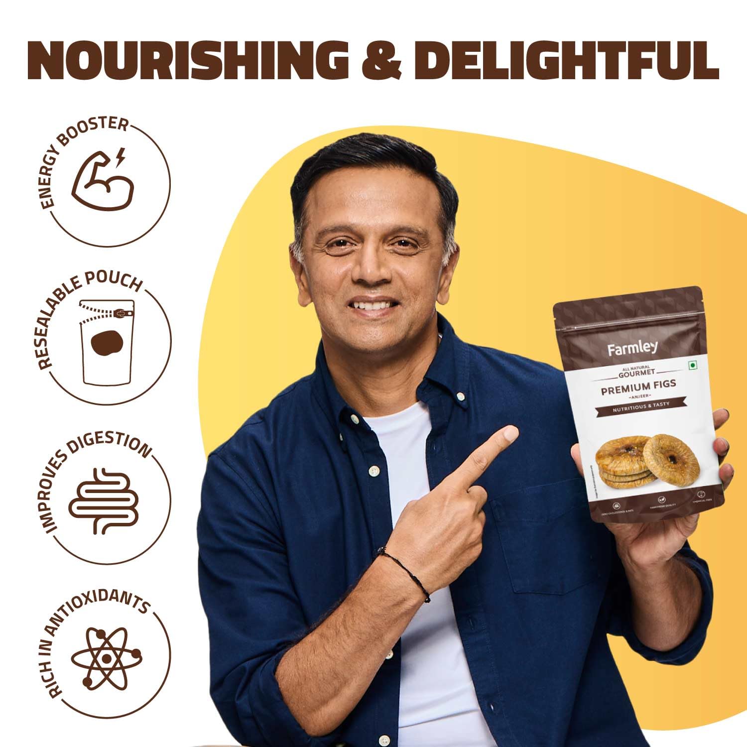 All Natural Gourmet Premium Figs By Farmley 1kg, (200gm*5) Each | Dried Anjeer, Rich Source Of Vitamins Dietary Fiber | 35.2 Ounce All Natural Gourmet Premium Figs By Farmley 1kg, (200gm*5) Each | Dried Anjeer, Rich Source Of Vitamins Dietary Fiber | 35.2 Ounce