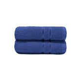 Home Elegance Comfort Living Hand Towel 200 Gsm (New Navy)- Pack Of 2