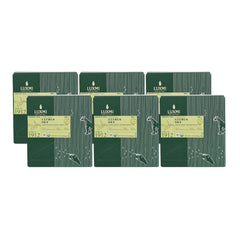 Luxmi Estates Citrus Sky Lemongrass Ginger Green Tea Pack Of 6 - 30gm, 1.05 Ounce, 15 Tea Bags Each | USDA Certified Organic Darjeeling Tea - Natural Lemon Balm Tea - Calming, Supports Digestion
