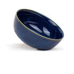 Ceramic Large Bowl, 1500ml - 21cm, 1 Piece, Blue Green | Stoneware Ceramic Serving Bowls - Ceramic Bowl With Glossy Finish | Pasta Serving Bowl - Microwave Safe & Dishwasher Safe