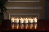 VOTIVE GLASS UNSCENTED 6 CANDLES | PERFECT FOR ANY ROOM & EVENTS CANDLES DECOR
