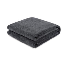 Sanglobal 100% Cotton Premium Soft Bath Towels 600 Gsm | Ultra Soft Turkish Style Ideal Towel For Gym (Charcoal)