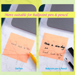 Transparent Sticky Note Pads - 150 Pcs Waterproof Self-Adhesive Pad Suitable For Reading, Study