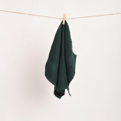 Furnofy Hand Towel 450 Gsm | Soft, Absorbent & Quick Dry Towel For Gym, Home, Kitchen, Pool, Travel - (Olive) Set Of 2