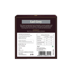 McLeod Russel 1869 Earl Grey Black Tea - 15 Pyramid Tea Bags | Blended With 100% Natural Bergamot Oil - Loose Leaf Black Orthodox | Brewed Hot Or Iced Tea - Low Caffeine