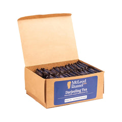 McLeod Russel 1869 Darjeeling Black Tea - 100gm, 3.5 Ounce, 50 Pyramid Tea Bags | Aromatic & Mellow Whole Leaf Tea - Loose Leaf Black Orthodox | Low Caffeine