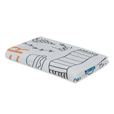 Haus & Kinder Babies Bath Towel 300 Gsm | Baby Bath Towel Cotton Baby Bath Towel Soft Towels Tropical Delight (Multcolor)