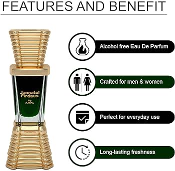 Ajmal Mukhallat Al Wafa 12ml 0.4 Fl.oz. & Jannat Ul Firdaus 10ml 0.3 Fl.oz. Cp Floral Attar Pack Of 2 Ajmal Mukhallat Al Wafa 12ml 0.4 Fl.oz. & Jannat Ul Firdaus 10ml 0.3 Fl.oz. Cp Floral Attar Pack Of 2