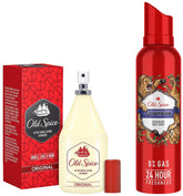 Old Spice Atomizer Original After Shave Lotion 150ml 5 Fl.oz. & Lionpride No Gas Deodorant Body Spray Perfume 140ml 4.7 Fl.oz.