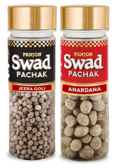 Panjon Swad Pachak Jeera Goli & Anardana 540gm, (270gm, 2) | Bottle Pack