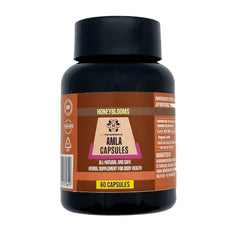 Honey Blooms Amla, Antioxidant And Ameliorates Physical And Phrenic Health | 60 Capsules 100gm 0.2lbs