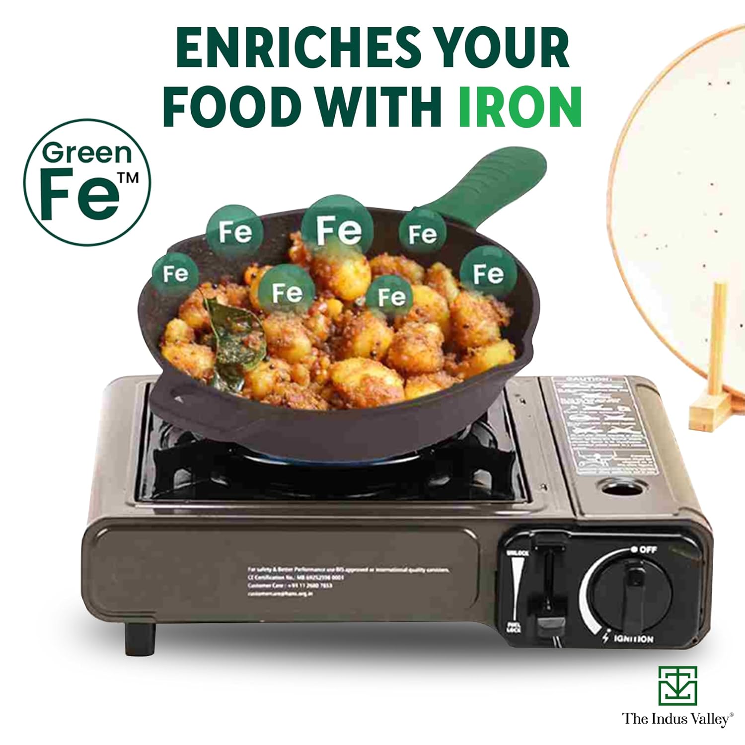 Super Smooth Cast Iron Fry Pan Or Skillet With Silicone Grip - Small 20.3cm, 8 Inch, 1.3 Liters, 2.3 Kg | Induction Friendly, Nonstick, Pre-Seasoned Fry Pan, 100% Pure & Toxin Free, Black Super Smooth Cast Iron Fry Pan Or Skillet With Silicone Grip - Small 20.3cm, 8 Inch, 1.3 Liters, 2.3 Kg | Induction Friendly, Nonstick, Pre-Seasoned Fry Pan, 100% Pure & Toxin Free, Black