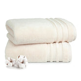 Mytrident Finesse 100% Cotton Bath Towels 1200 Gsm (Linen) -2 Piece