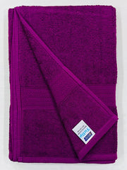 Bombay Dyeing Tulip Premium Cotton Large Size Bath Towel 500 Gsm (Megenta)